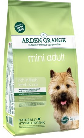 Arden Grange Adult Dog rich in Lamb & Rice (mini) 4.4lb